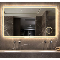 Зеркало для бритья с увеличением и подсветкой Анкона