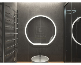 Зеркало с подсветкой для ванной комнаты Виваро 70 см